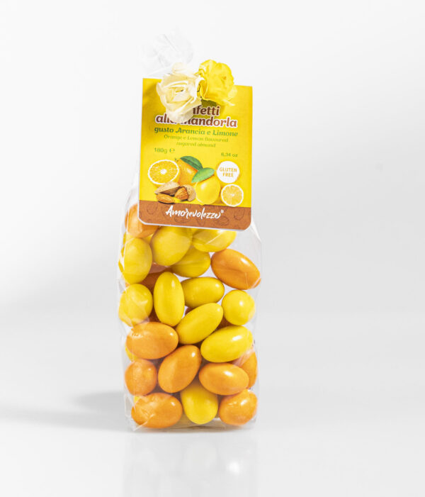 Confetti Mandorla gusto Limoncello e Arancia